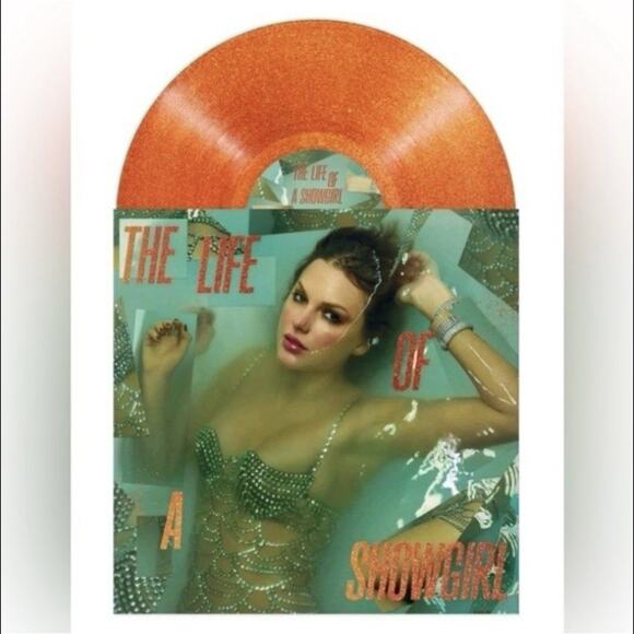 FULL SET Vinyl The Life Of A Showgirl Gold Blue Pearl Red Taylor Swift Limited - Picture 2 of 9
